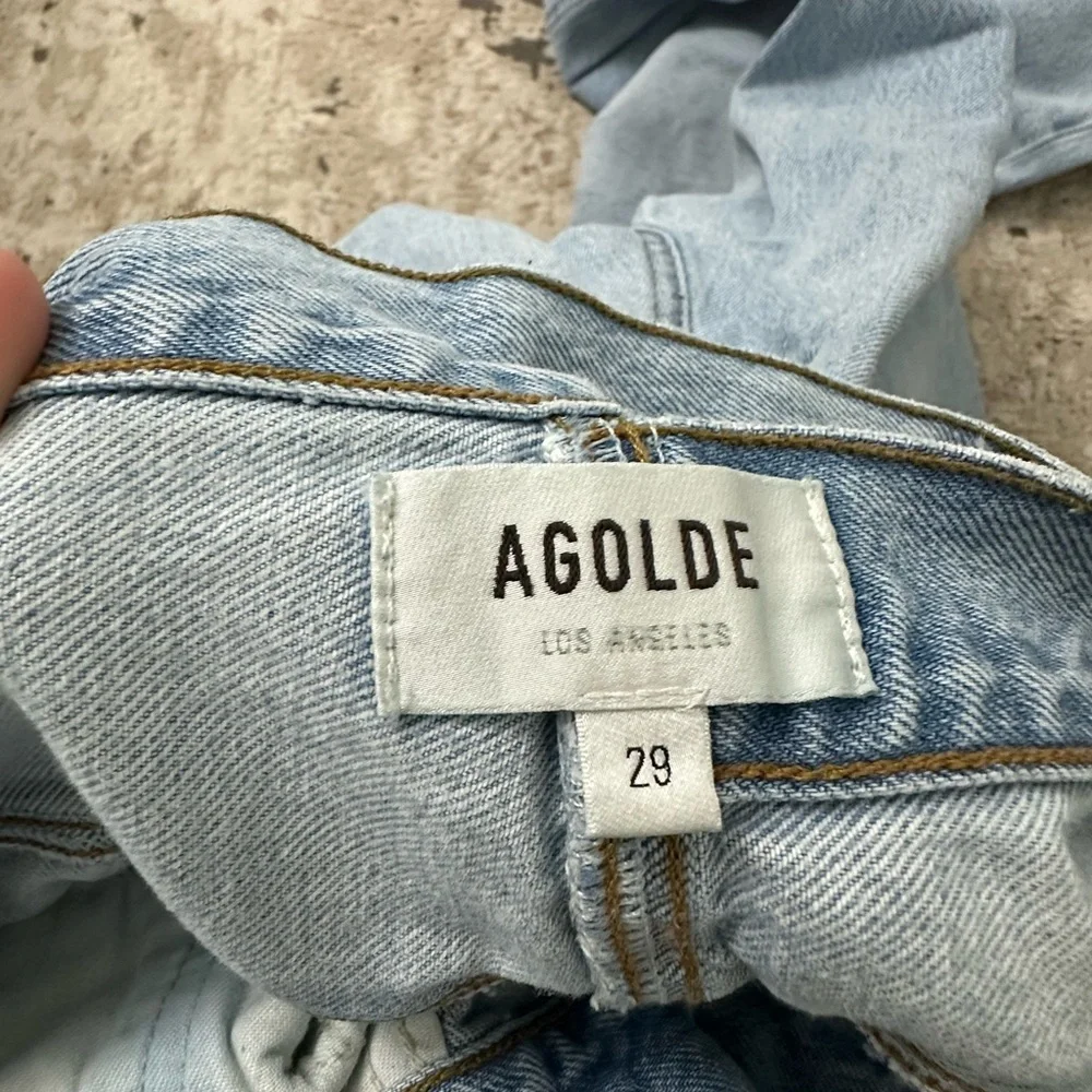Agolde Broken Wasitband Jean Size 29 - Picture 5 of 6